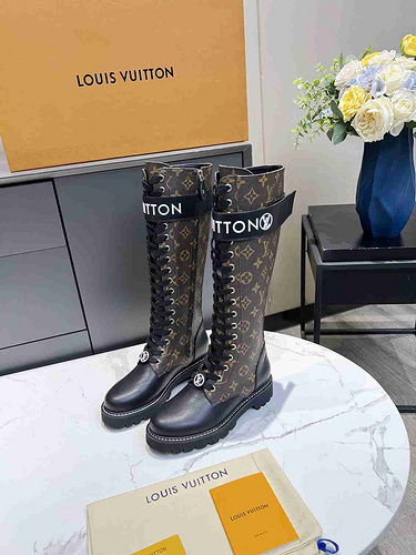 Louis Vuitton Leather Boots Wmns ID:20221117-358